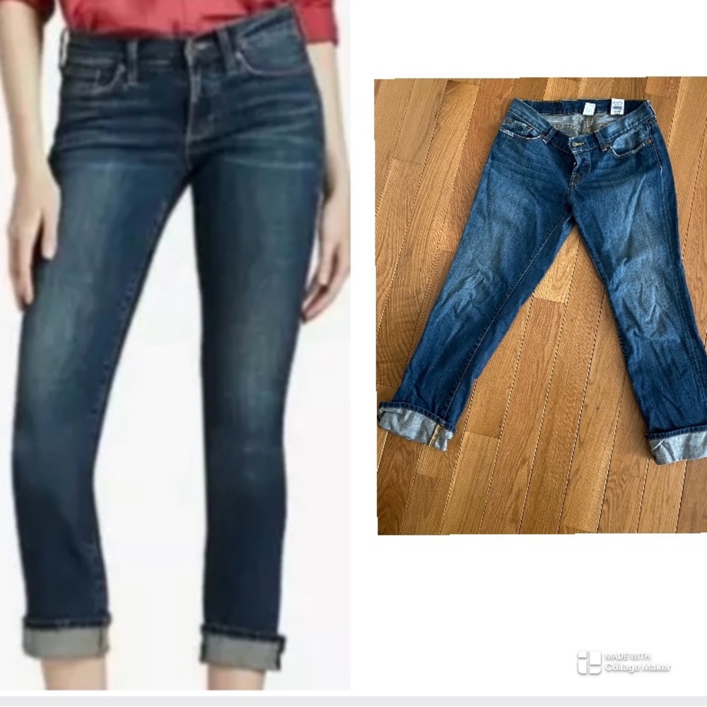 Lucky Brand Sweet Dream Cuffed Cropped Jeans